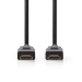 Premium High Speed ​​HDMI™-Kabel met Ethernet | HDMI™ Connector | HDMI™ Connector | 4K@60Hz | 18 Gbps | 2.00 m | Rond | PVC | Zwart | Polybag