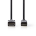 High Speed HDMI™-kabel met Ethernet | HDMI™-connector - HDMI™-mini-connector | 3,0 m | Zwart