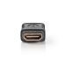 CVGP34900BK HDMI™-Adapter | HDMI™ Female | HDMI™ Female | Verguld | Recht | ABS | Zwart | 1 Stuks | Polybag
