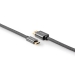 High Speed HDMI™-Kabel 2 meter met Ethernet | HDMI™-Connector - HDMI™-Ministekker | Gun Metal Grey | Gevlochten Kabel