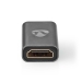 HDMI™-Adapter | HDMI™ Male / HDMI™ Micro-Connector | HDMI™ Female | Verguld