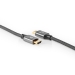 Ultra High Speed HDMI™-Kabel 1 meter | HDMI™-Connector - HDMI™-Connector | Gun Metal Grey | Gevlochten Kabel | 1,0 m