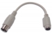 PS/2 ADAPTER VOOR TOETSENBORD MINI DIN6 VROUWELIJK - DIN5  MANNELIJK