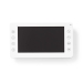 DOORP30CWT Doorvideobewaking | 7" | Ontgrendelfunctie | Wit
