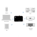 Draadloze Bluetooth Audio-ontvanger Digitale Toslink-uitgang + 3,5 mm Analoge uitgang