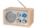 DV-10405 TR-61LIGHTWOODMK2  - RADIO MET ELEGANT DESIGN - HOUTKLEUR