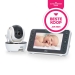 Video-babyfoon met 5" kleurenscherm Wit / Antraciet