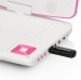Draagbare 9" DVD-speler met USB-koptelefoon en montagebeugel Roze