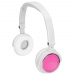 Draagbare 9" DVD-speler met USB-koptelefoon en montagebeugel Roze