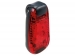 MULTIFUNCTIONEEL LED-LICHT MET CLIP - ROOD