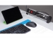 3-VOUDIGE DESKTOP-STEKKERDOOS - 2 USB-POORTEN - 2.1 A - RANDAARDE