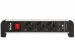 3-VOUDIGE DESKTOP-STEKKERDOOS - 2 USB-POORTEN - 2.1 A - RANDAARDE