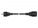 RUBBER VERLENGKABEL MET KRIMPKOUS - 3G2.5 - 3 m - PENAARDE