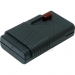 Vloerdimmer met 12V trafo + schakelaar 50-120W zwart