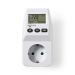 Energieverbruiksmeter | Batterij Gevoed / Netvoeding | 16 A | Accumulatief stroomverbruik (W) / Ampère (A) / Energiekosten / Frequentie (Hz) / Gebruikstijd / Spanning (V) / Vermogensfactor (PF) / Werkelijk stroomverbruik (W) | Apparaat stroomoutput: Type 