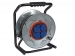 PROFESSIONELE NEOPREEN KABELHASPEL MET ANTI TWIST - 25 m - 3G2.5 - 4 STOPCONTACTEN - PENAARDE