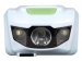 HERLAADBARE HOOFDLAMP MET 1 x CREE XPG-LED + 2 x WITTE LED + 2 x RODE LED