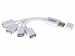 EM1110 EWENT - USB 2.0 4-POORTS HUB - SPINVORMIG