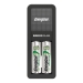 NiMH-Batterijlader AA / AAA | 1.2 V DC | 2x AA/LR6 | Euro | Batterijtype: AA | Zwart
