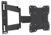 ENA195K Dual Pivot Tilt & Swivel 17-42" Curved TV Mounting Bracket 