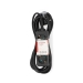 Stekkerdoos | Randaarde stekker / Type F (CEE 7/7) | 3-wegs | 5.00 m | 3680 W | 16 A | Soort aarding: Zijcontacten | 230 V AC 50/60 Hz | Hoek van stopcontact: 45 ° | H05VV-F 3G 1,5 mm² | Zwart