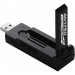 AC1750 Dual-Band Wi-Fi USB 3.0-adapter met 180 graden verstelbare antenne Zwart
