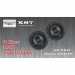 EXCALIBUR  speakerset 8,7 cm 2-weg 