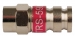 F4324220 F-Connector 6.0 mm Male Zilver