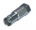 FC-023 Coax-Adapter F F-Male - BNC Female Zilver