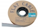 FC10GL PLATTE KABEL 10 GELEIDERS GRIJS, 30m