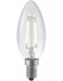 SPL Filament LED kaarslamp 2W E14 230V 2200K kleur 922 helder dimbaar