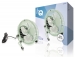 Tafelventilator 10 cm 2.5 W Metaal Groen