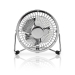 FNDK1CR10 Tafelventilator | USB Gevoed | Diameter: 100 mm | 3 W | 1 Snelheid | Chroom