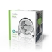 Tafelventilator | USB Gevoed | Diameter: 100 mm | 3 W | 1 Snelheid | Chroom