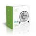 Tafelventilator | USB Gevoed | Diameter: 100 mm | 3 W | 1 Snelheid | Chroom