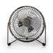 FNDK1GM15 Tafelventilator | USB Gevoed | Diameter: 150 mm | 3 W | 1 Snelheid | Gun Metal Grijs