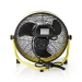 Vloerventilator | 300 mm | 3 Snelheden | Kantelbaar | Geel / Zwart