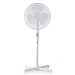 Staande Ventilator | Diameter: 400 mm | 3 Snelheden | Zwenkfunctie | 45 W | Verstelbare hoogte | Wit