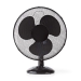 FNTB10CBK40 Tafelventilator | Netvoeding | Diameter: 400 mm | 45 W | Zwenkfunctie | 3 Snelheden | Zwart