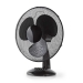 Tafelventilator | Netvoeding | Diameter: 400 mm | 45 W | Zwenkfunctie | 3 Snelheden | Zwart