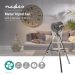 Statiefventilator | Diameter: 250 mm | 3 Snelheden | Verstelbare hoogte | 45 W | Gerichtte luchtstroom | Metaal