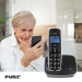 DECT seniorentelefoon met grote toetsen en 1 handset zwart