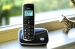DECT seniorentelefoon met grote toetsen en 2 handsets zwart