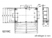 BEHUIZING IN POLYCARBONAAT - LICHTGRIJS MET DOORSCHIJNEND DEKSEL 220 x 146 x 55mm