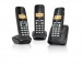 GIGASET A220 TRIO ZWART