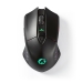 Gaming Muis | Wired & Wireless | 500 / 1000 / 2000 / 3000 / 5000 / 10000 dpi | Instelbare DPI | Aantal knoppen: 7 | Programmeerbare knoppen | Rechtshandig | 1.50 m | RGB