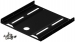 GN43362 2,5" naar 3,5" HDD Mounting Kit 3,5" -> 2,5"