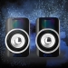 Gaming Speaker | Speaker-kanalen: 2.0 | USB Gevoed | 3,5 mm Male | 30 W | RGB | Volumebediening