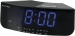 Wekkerradio FM / AM Zwart/Blauw