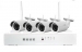 AS3040492 DRAADLOZE HD CAMERASET, INCLUSIEF 4 CAMERA'S LONG RANGE